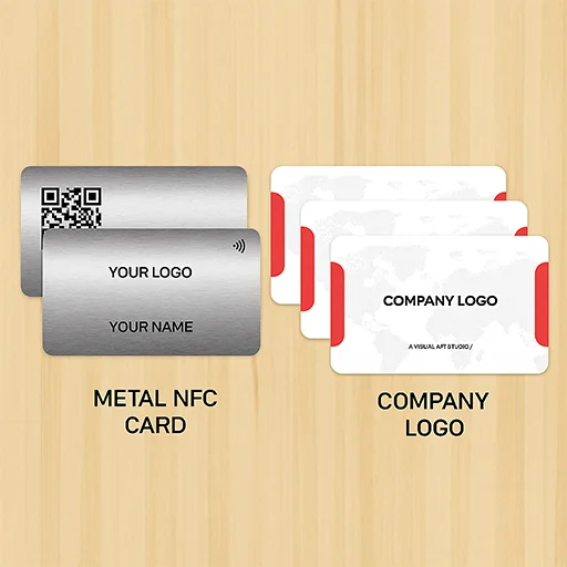 Business Essentials Bundle – 1 Premium Metal NFC Card + 4 PVC Cards