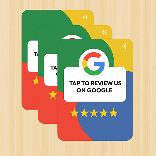 All-in-One Google Review Card Collection – Set of 3