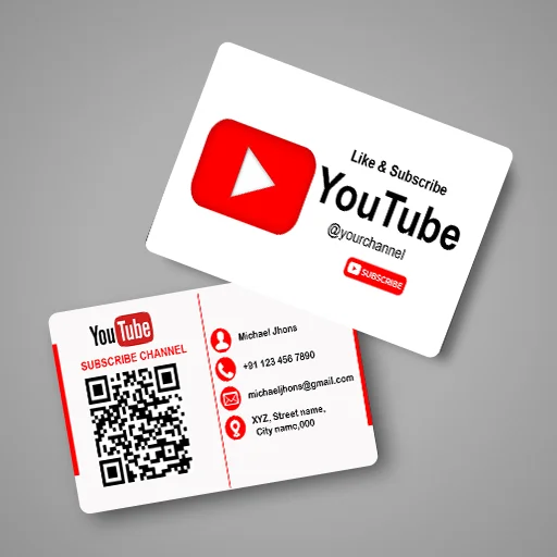 YouTube Contactless NFC Card – Share Channel Easily #YT007