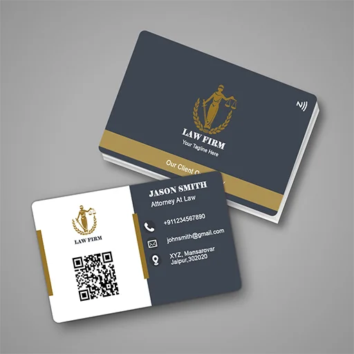 Modern Lawyer NFC Card – Professional PVC Business Card #TD0024