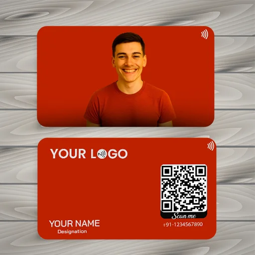 Exclusive Personalised NFC Business Card Featuring Your Picture