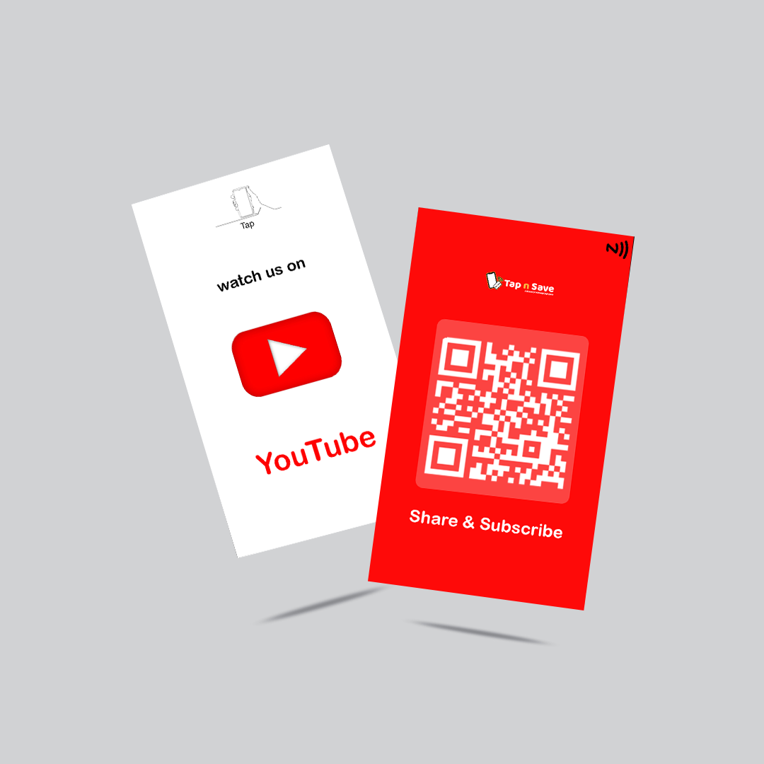 YouTuber Smart PVC NFC Card #YT003